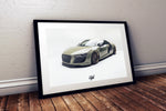 Audi R8 - Artwork DIN A2