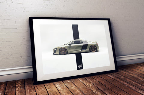 Audi R8 - Artwork DIN A2