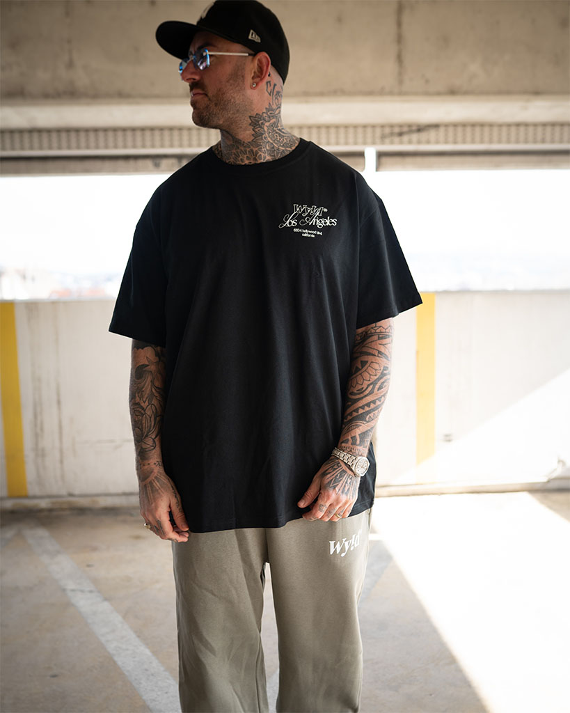 WY!D - LOS ANGELES STREET - Heavy Oversize Tee