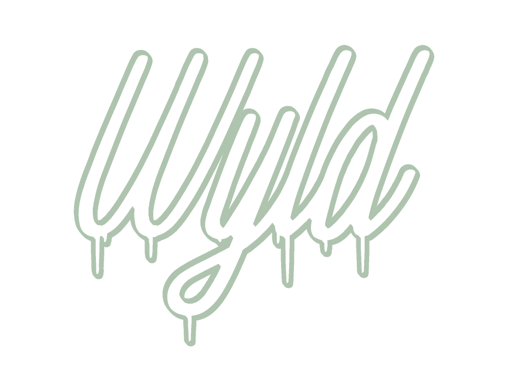 WYLD STICKER "OUTLINES" MINT